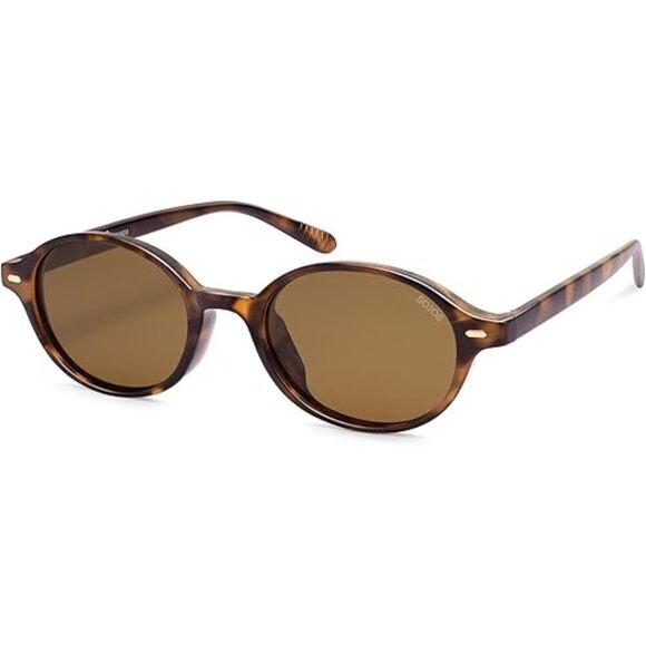 Trendy Polarized Sunglasses for Men and Women Small Oval Retro SJ2612